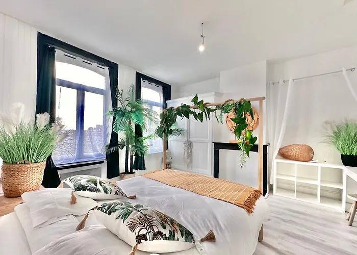 Maison d'hôtes 06 - Malibu Style, Private Close To Train Station, Tourcoing